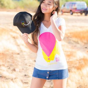 Hot Air Expeditions Embroidered Logo Hat - Girl Holding