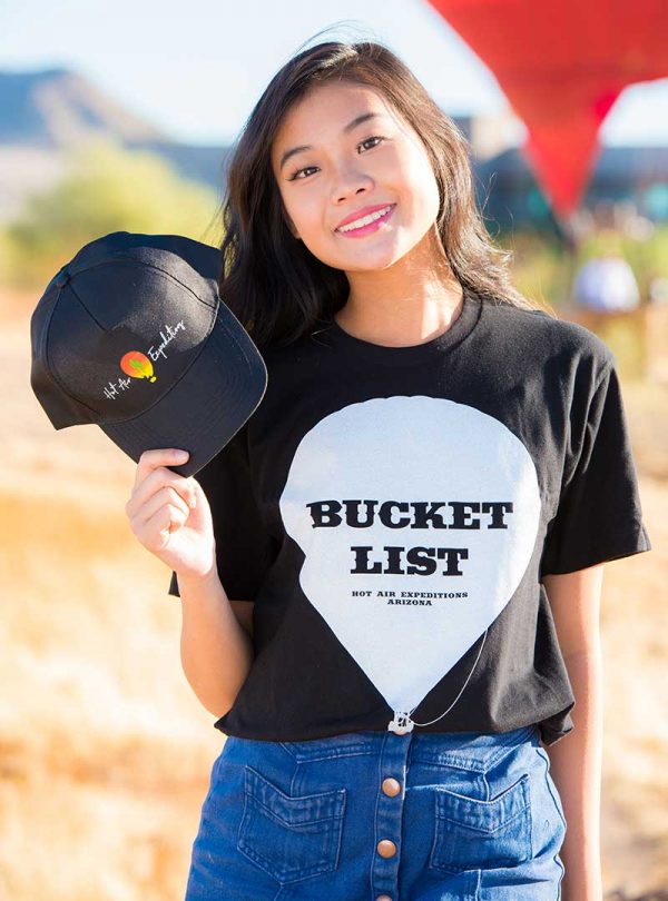 Hot Air Expeditions Screen Print Hat - Girl Holding