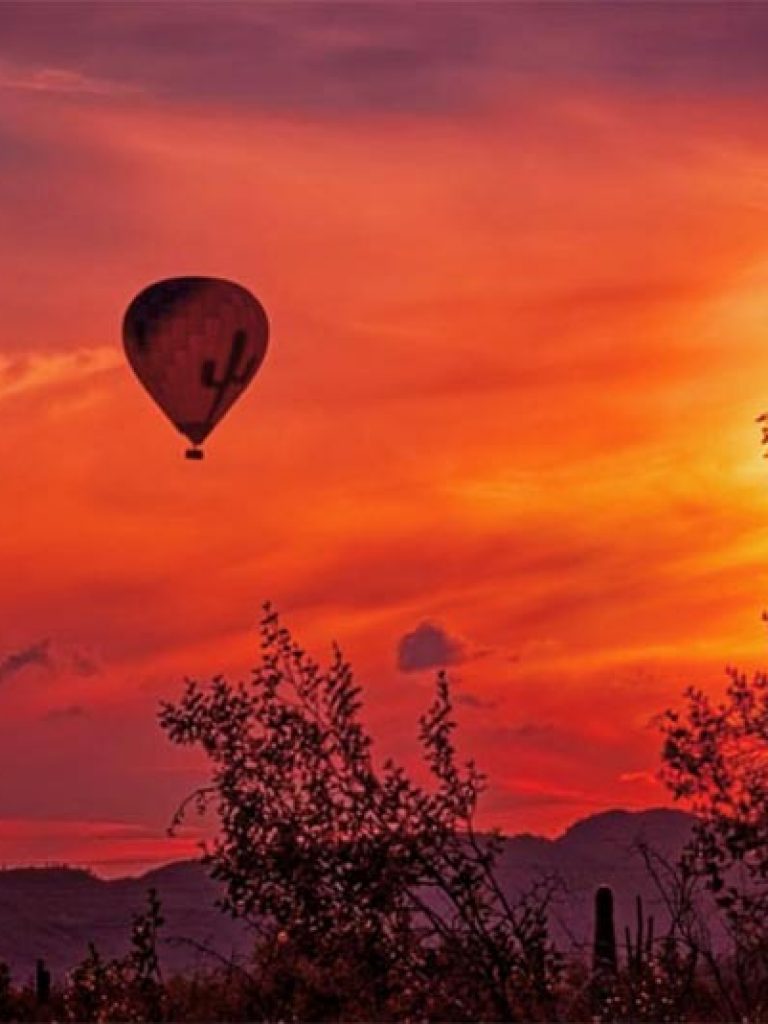 Sunset Hot Air Balloon Rides Phoenix 2018-2019 Season - Photo Cred: @MattsPix84 on Instagram