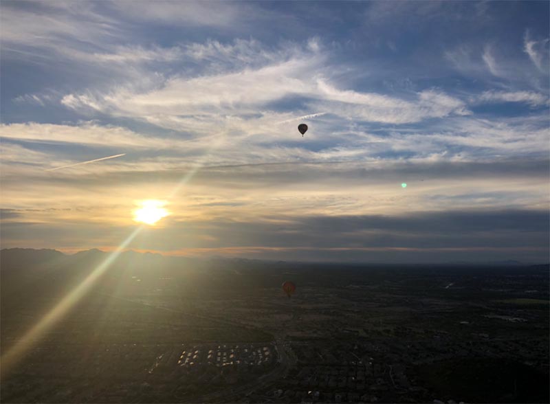 Sunset Hot Air Balloon Rides Phoenix - Best Photos 2018-2019 Season 7
