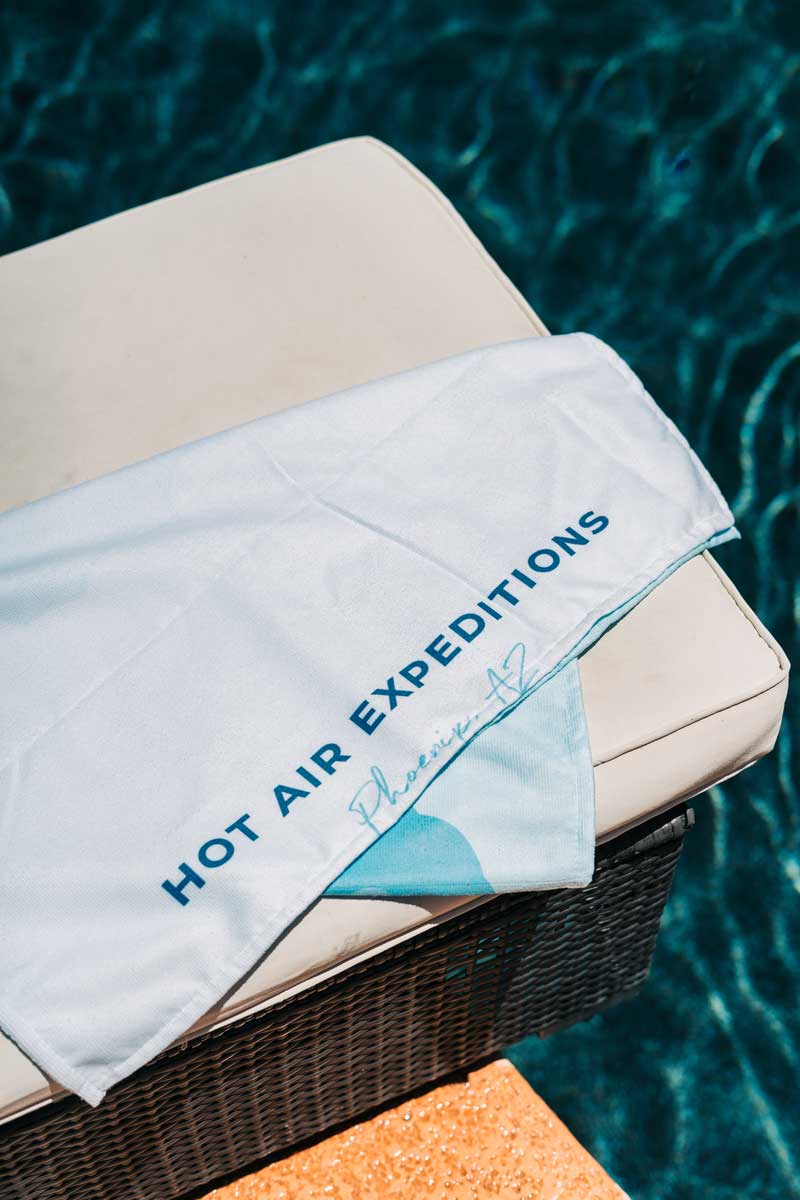 Hot Air Balloon Pool Towel by Hot Air Expeditions